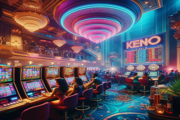 Cassino com Jogos de Keno